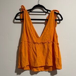 Vici Vibrant Orange Tank Top